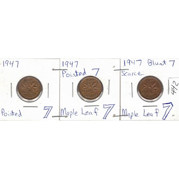 1947 pointed 7, Maple Leaf PT7, Maple Leaf Blunt 7