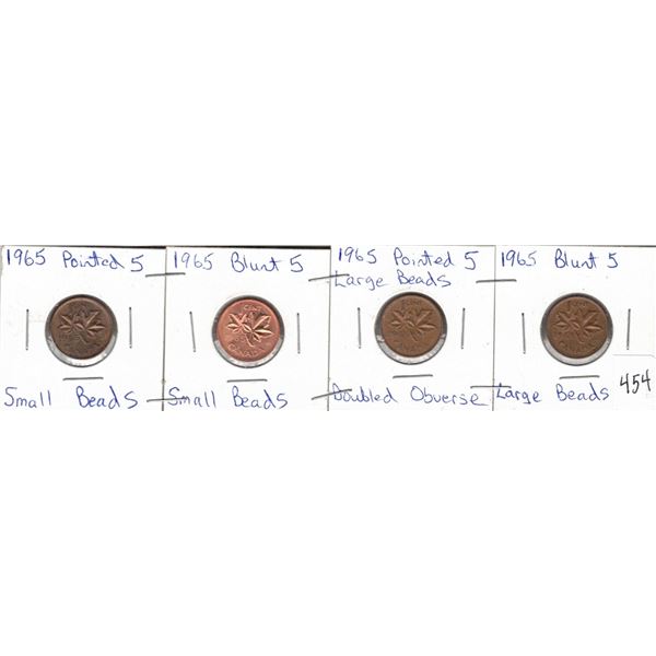 1965 , 4 different varieties