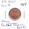 Image 1 : 1978 MS64 Low 8 , Heavy Doubled Queens Back