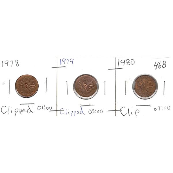 1978 Clip (1:0) , 1979 clip (3:00), 1980 clip (9:00)