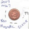 Image 1 : 2007 MS67 non magnetic SCARCE