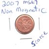 Image 2 : 2007 MS67 non magnetic SCARCE