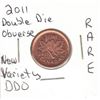 Image 4 : 2011 Double Die Obverse NEW VARIETY SCARCE