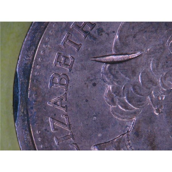 2011 Non mag , broken rim strike through UNIQUE ERROR