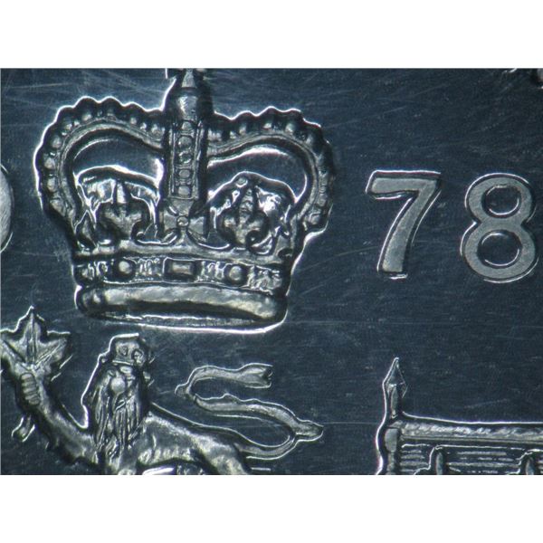 1978 Round Jewel 50 cent small island dollar SCARCE