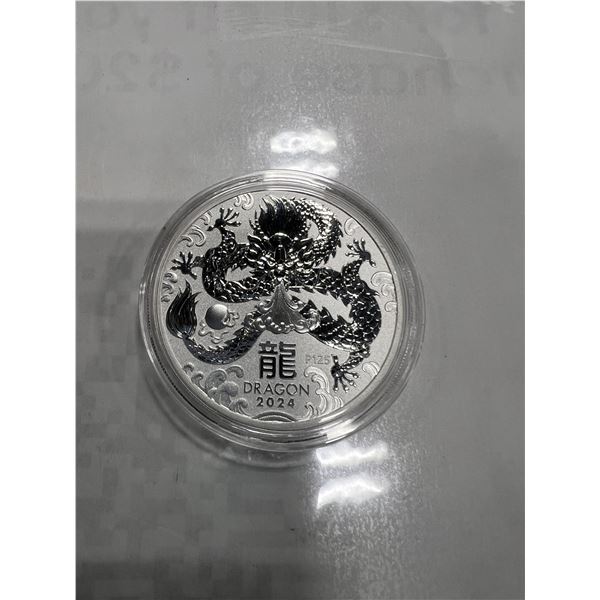 Perth Mint Lunar Series III: Includes 1  oz sizes in  silver .