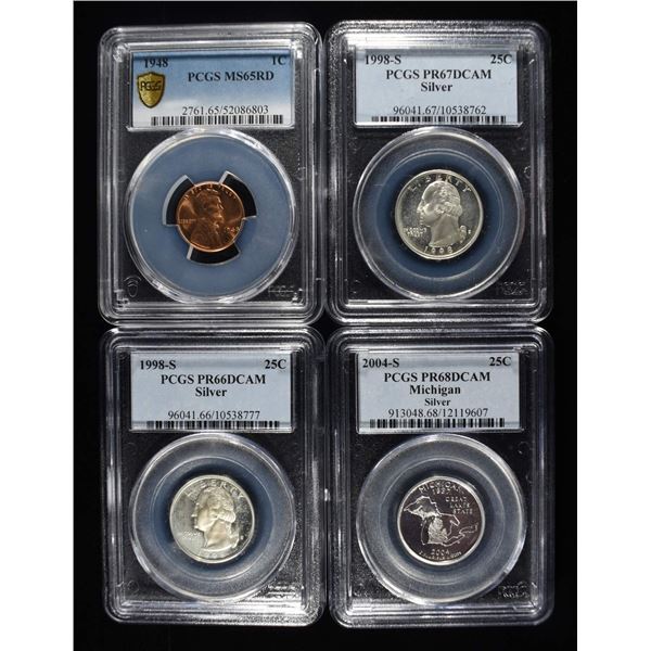 GRADED COIN COLLECTORS LOT