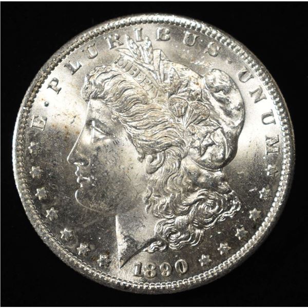 1890-S MORGAN DOLLAR CH BU