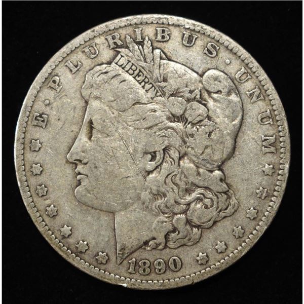 1890-O MORGAN DOLLAR
