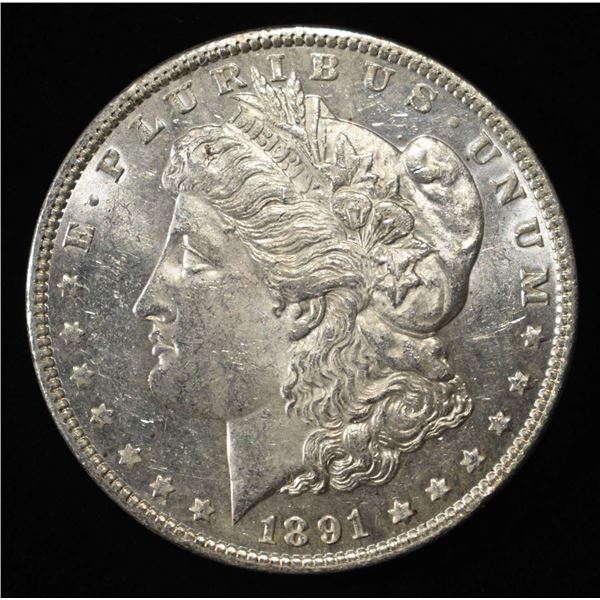 1891 MORGAN DOLLAR CH BU