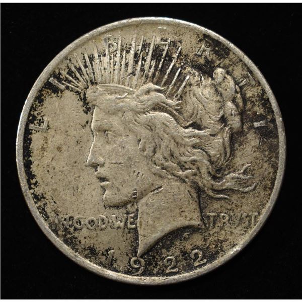 1922 PEACE DOLLAR