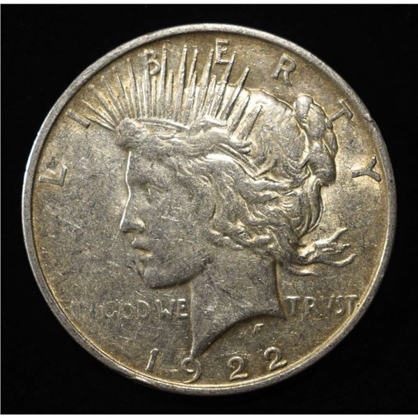 1922-D PEACE DOLLAR