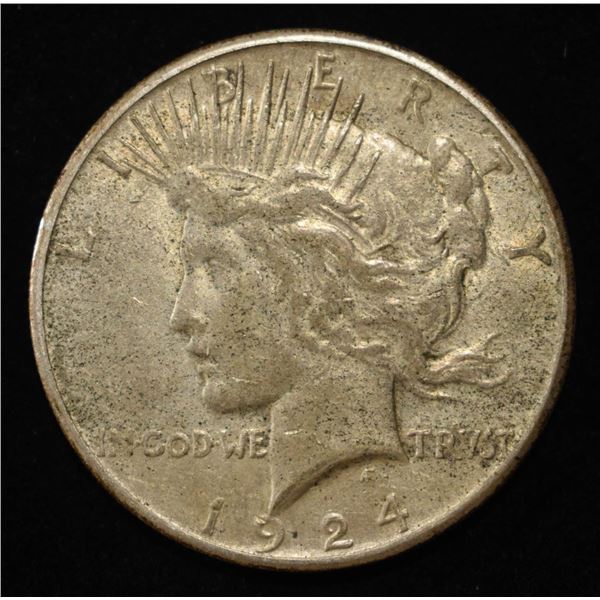 1924-S PEACE DOLLAR