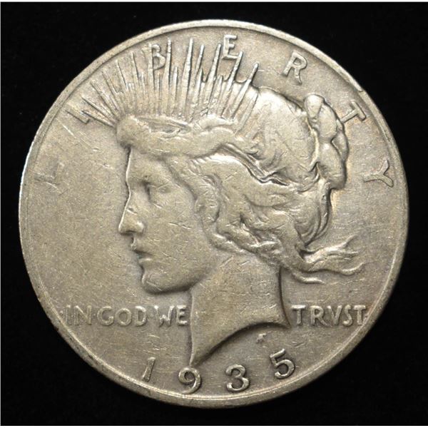 1935-S PEACE DOLLAR