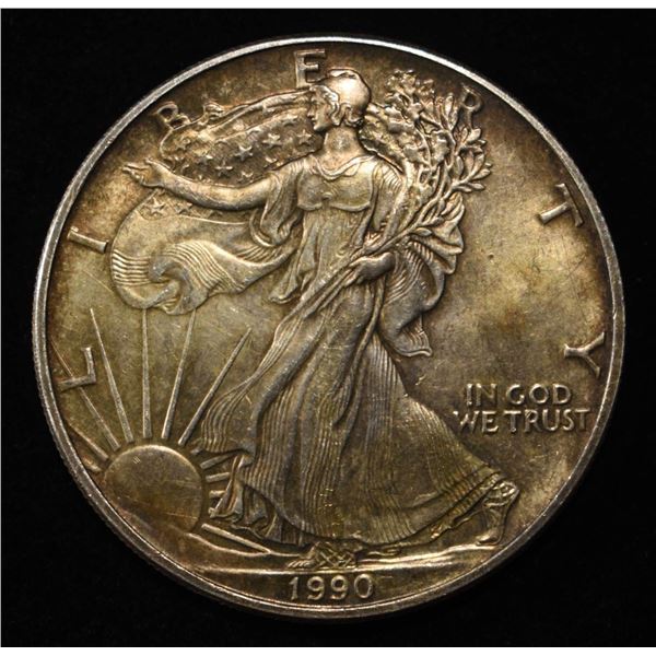 1990 AMERICAN SILVER EAGLE