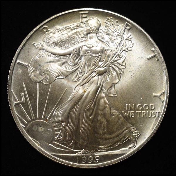 1995 AMERICAN SILVER EAGLE