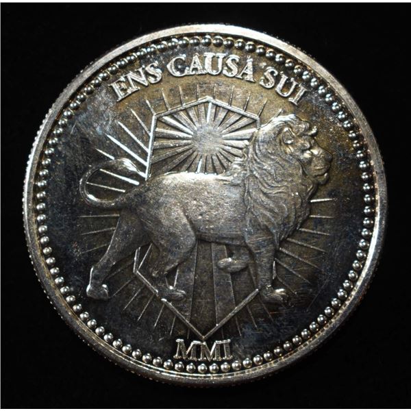 ENS CAUSA SUI 1 OZ .999 SILVER ROUND