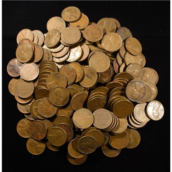 (200) 39'S WHEAT CENTS