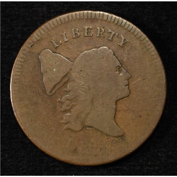 1795 HALF CENT VG