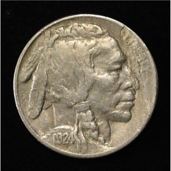 1924-S BUFFALO NICKEL XF