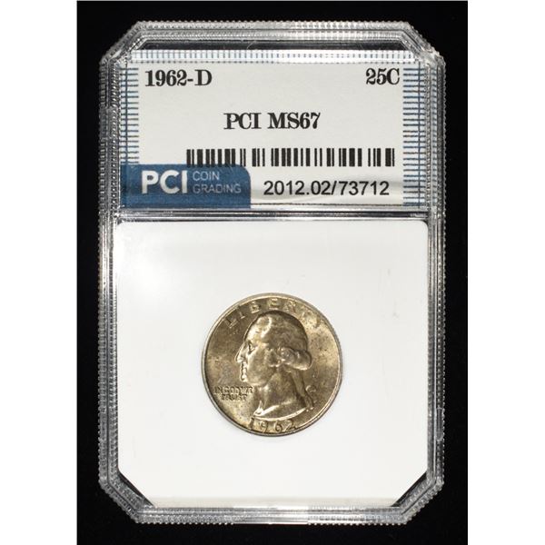 1962-D WASHINGTON QUARTER NNC SUPERB GEM BU