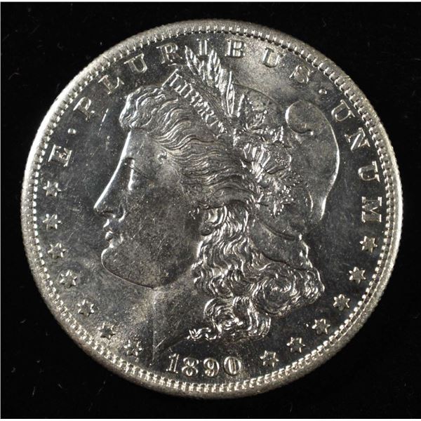 1890-S MORGAN DOLLAR CH BU