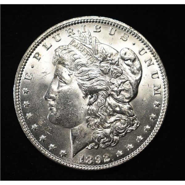 1892 MORGAN DOLLAR CH BU