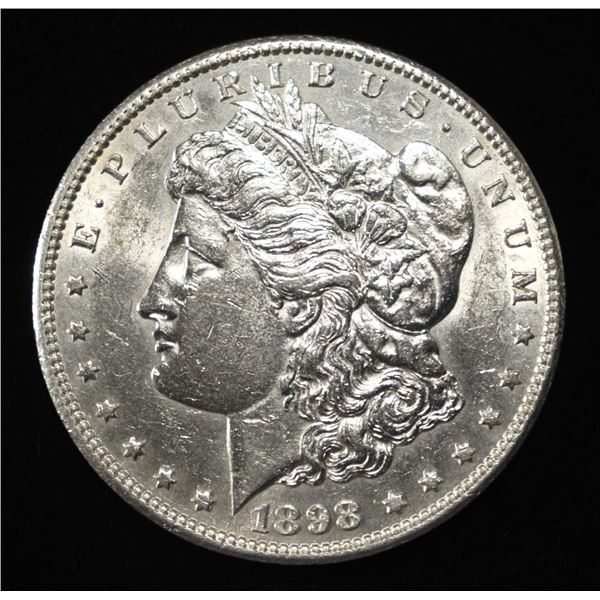 1898-S MORGAN DOLLAR AU/BU