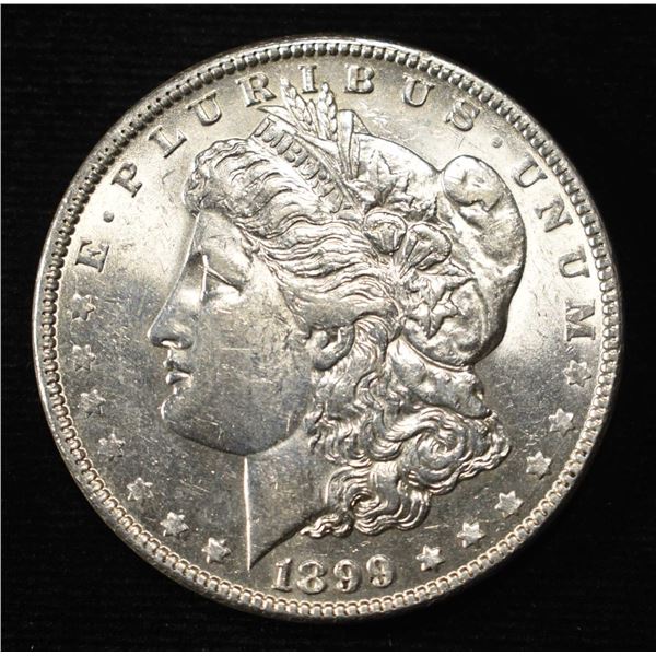 1899-O MICRO O MORGAN DOLLAR AU/BU