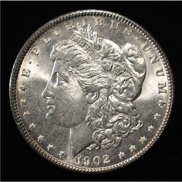 1902 MORGAN DOLLAR CH BU