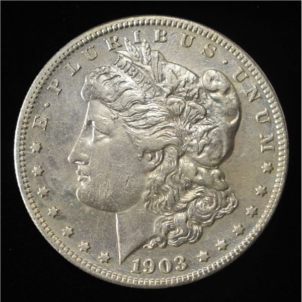 1903-S MORGAN DOLLAR AU