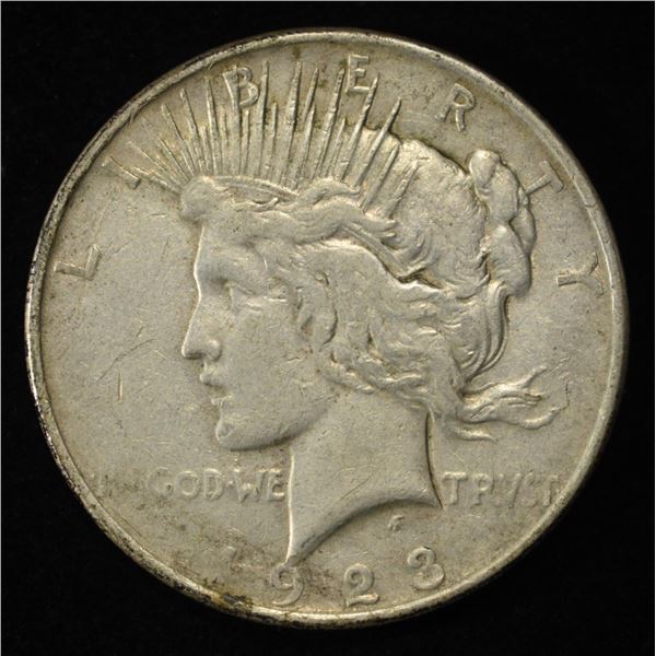1923-D PEACE DOLLAR