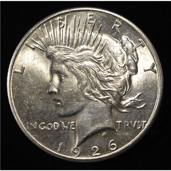 1926-S PEACE DOLLAR AU/BU