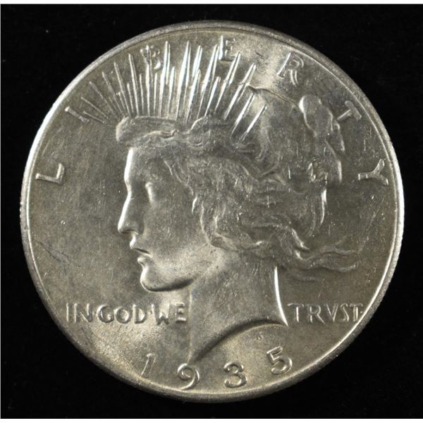 1935 PEACE DOLLAR BU