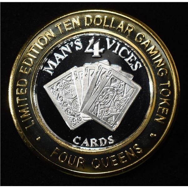 CASINO TOKEN .999 SILVER