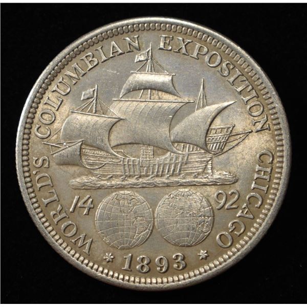 1893 COLUMBIAN COMMEM HALF DOLLAR BU