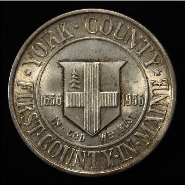 1936 YORK COMMEM HALF DOLLAR BU