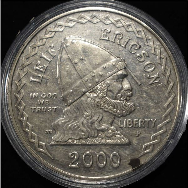 2000-P $1 COMMEM LEIF ERICSON
