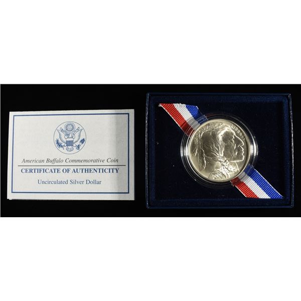 2001-D $1 COMMEM AMERICAN BUFFALO PR DCAM