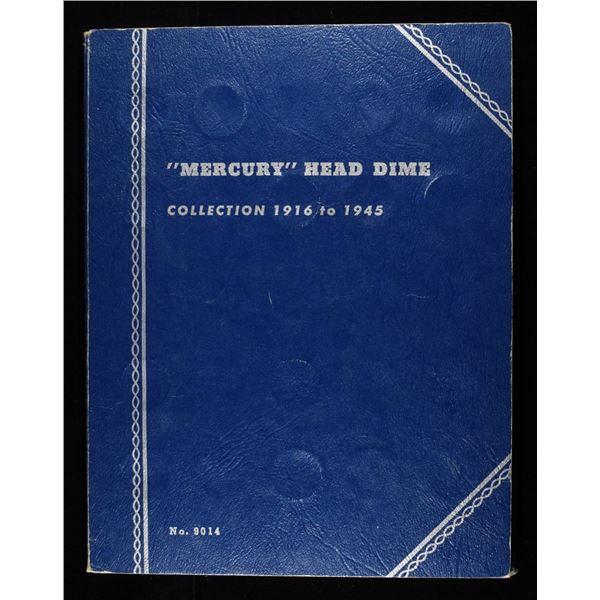 MERCURY HEAD DIME COLLECTION WHITMAN