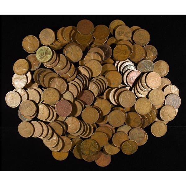 (200) 30'S "S" MINT WHEAT CENT