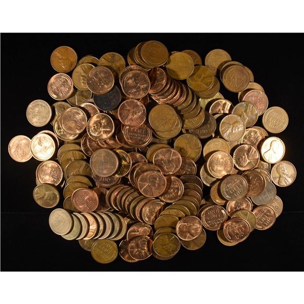 (200) 1955 "S" MINT WHEAT CENTS