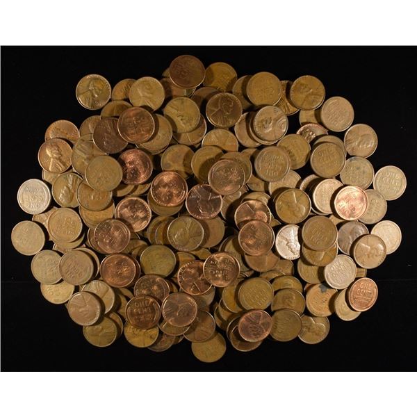 (200) "S" MINT WHEAT CENTS