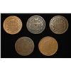 Image 1 : (5) 2-CENT PIECES