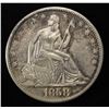 Image 1 : 1858-O SEATED LIBERTY HALF DOLLAR CH AU