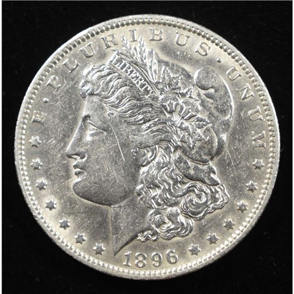 1896-O MORGAN DOLLAR AU/BU