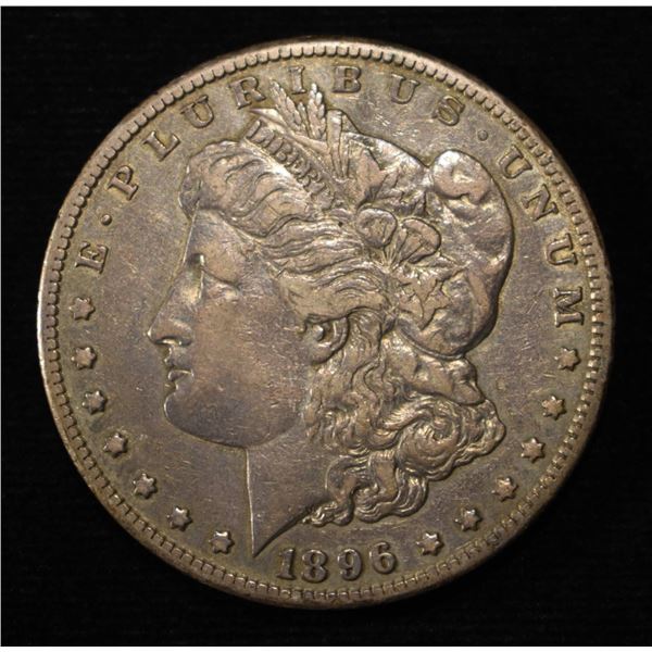 1896-S MORGAN DOLLAR XF