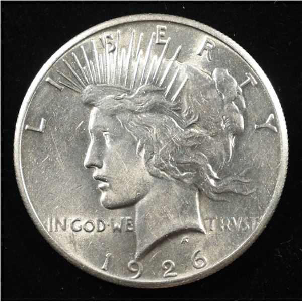 1926 PEACE DOLLAR AU/BU