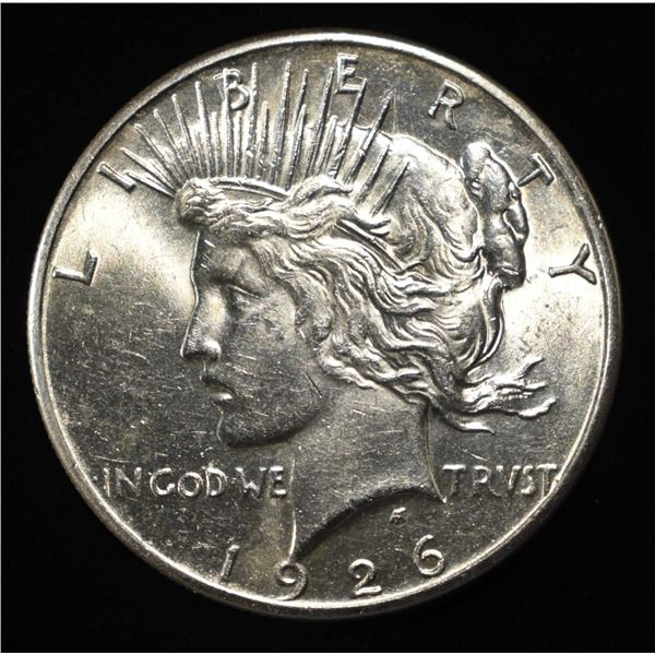 1926-S PEACE DOLLAR AU/BU