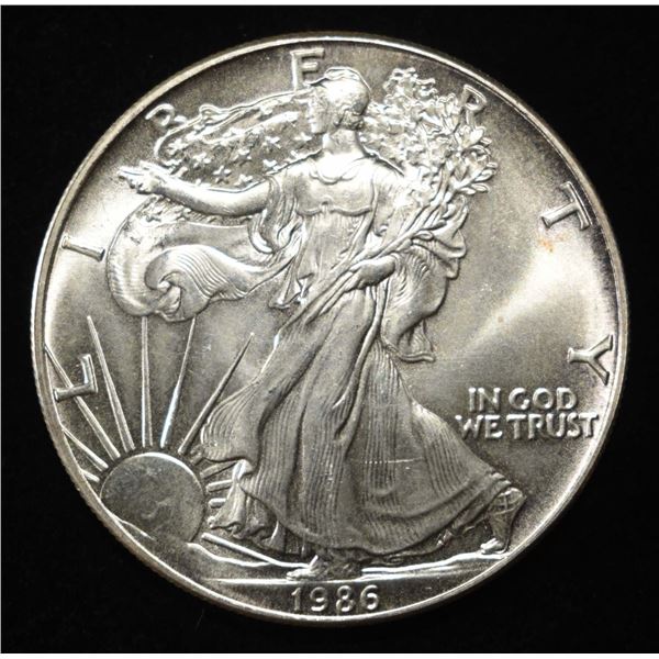 1986 AMERICAN SILVER EAGLE
